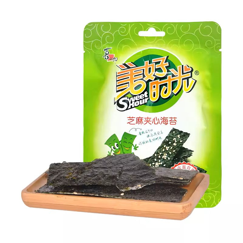 Sweet Hour Crispy Seaweed Snack – Sesame Flavor