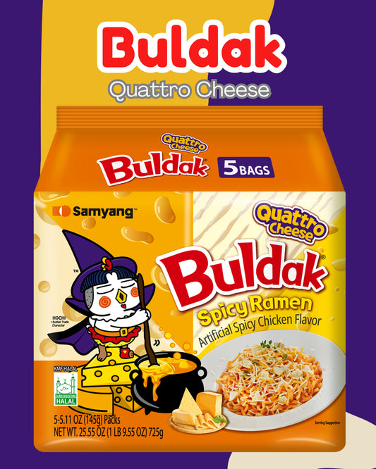 Buldak Quattro Cheese